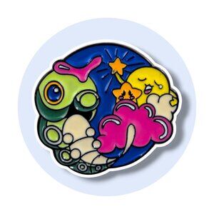 Pokemon Enamel Fantasy Pin: Caterpie